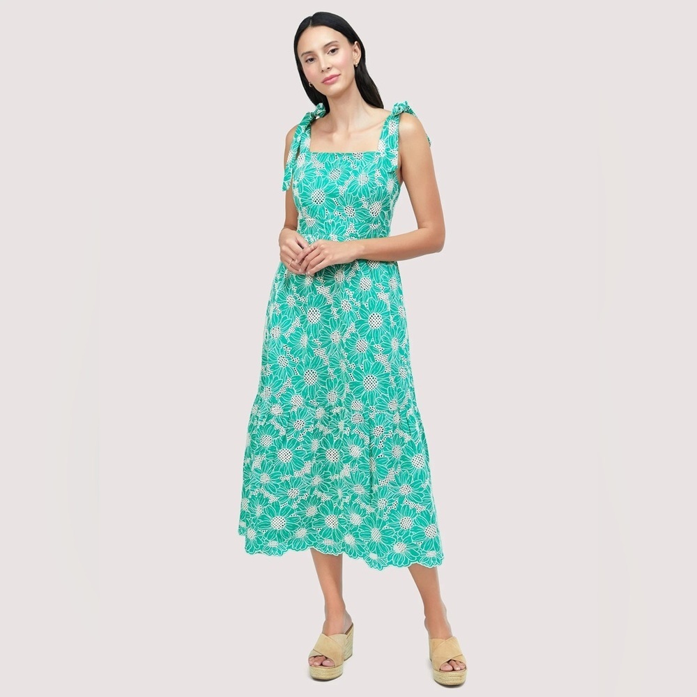 NWT Lost + Wander Zenith Maxi Dress in Green Size Small
